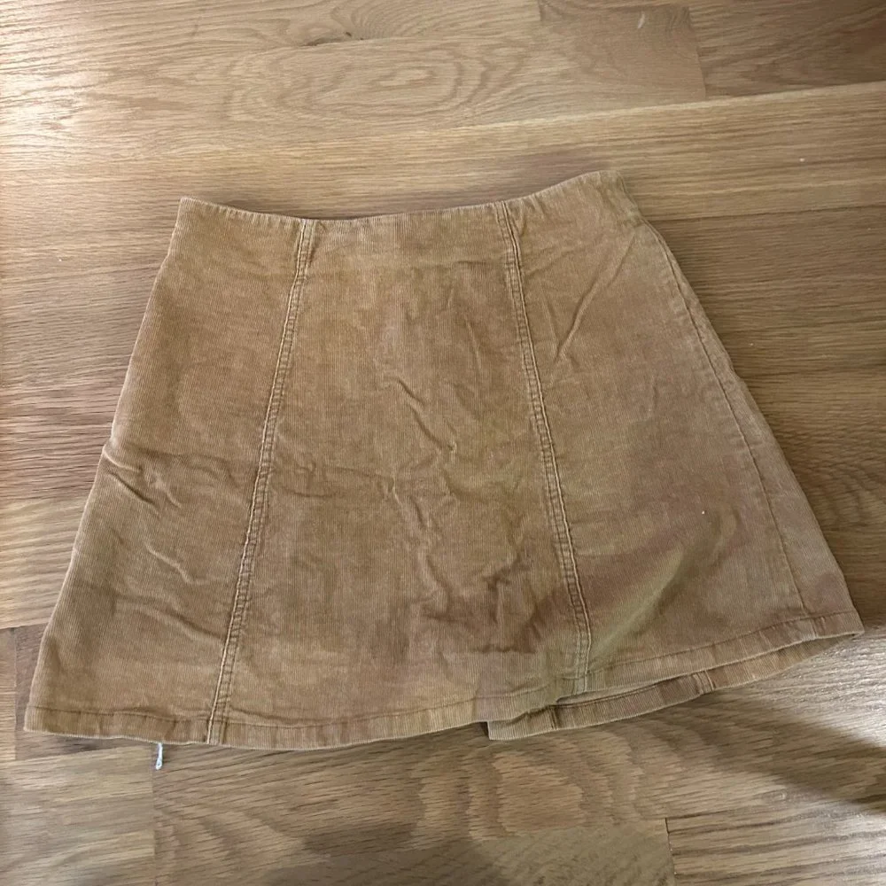 Corduroy Button Up Skirt - Picture 2 of 2